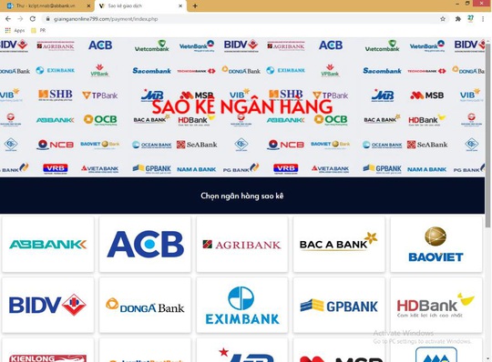 ABBANK khuyến cáo hành vi giả mạo website ngân hàng để lừa đảo chiếm đoạt tài sản - Ảnh 2.