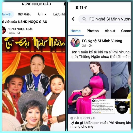 Ngọc Giàu, Minh Vương, Vũ Linh, Thoại Mỹ lên án việc giả mạo tên tuổi nghệ sĩ để trục lợi - Ảnh 1.