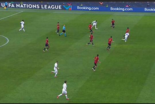 Mbappe ghi bàn tranh cãi, Pháp hạ Tây Ban Nha ở chung kết Nations League - Ảnh 2.