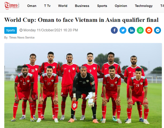 Báo chí Oman tin đội nhà sẽ đánh bại tuyển Việt Nam - Ảnh 2.