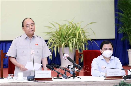 Chủ tịch nước Nguyễn Xuân Phúc gặp mặt Hội Doanh nhân trẻ Việt Nam - Ảnh 3.