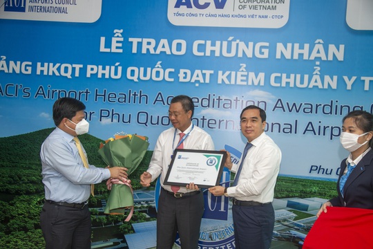 Sân bay Phú Quốc nhận tin vui trước ngày đón khách quốc tế trở lại - Ảnh 1.