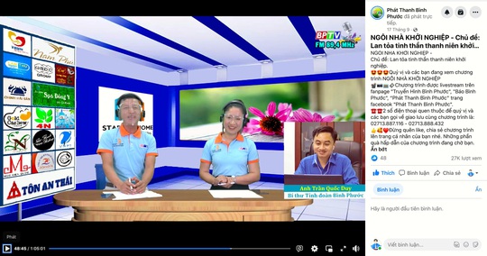 Đồng hành thanh niên khởi nghiệp qua các talkshow hấp dẫn - Ảnh 1.