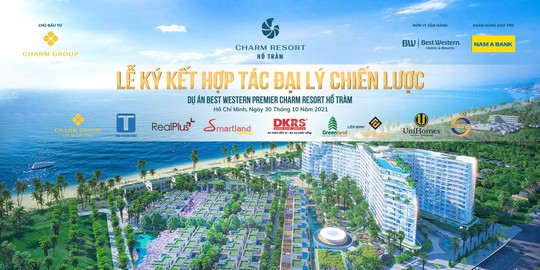 Lễ ký kết đại lý chiến lược dự án Best Western Premier - Charm Resort Hồ Tràm - Ảnh 1.