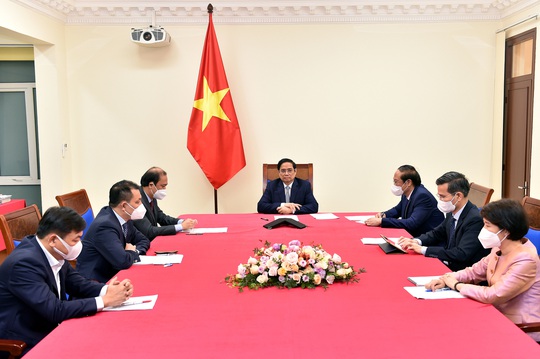 Thủ tướng Phạm Minh Chính điện đàm với Đặc phái viên của Tổng thống Mỹ - Ảnh 1.