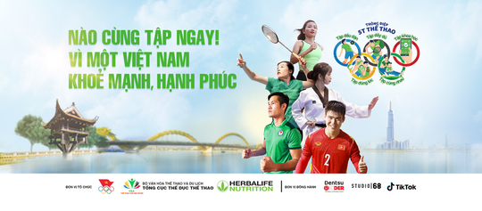 Herbalife Việt Nam đồng hành cùng Tổng cục Thể dục Thể thao trong dự án mới - Ảnh 1.