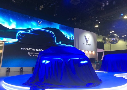 Cận cảnh hai mẫu xe điện VinFast vừa cập bến Los Angeles Auto Show - Ảnh 8.