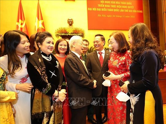 9 giải pháp trọng tâm xây dựng và phát huy giá trị văn hóa, sức mạnh con người Việt Nam - Ảnh 3.