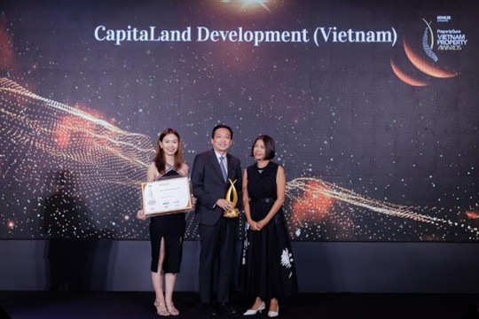 CapitaLand Development được vinh danh Nhà phát triển bất động sản bền vững xuất sắc - Ảnh 1.