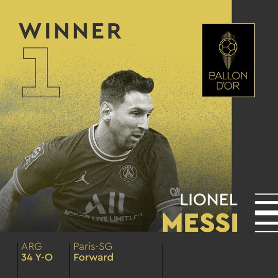 Lionel Messi đoạt Quả bóng vàng, mở cửa thiên đường thứ 7 - Ảnh 1.