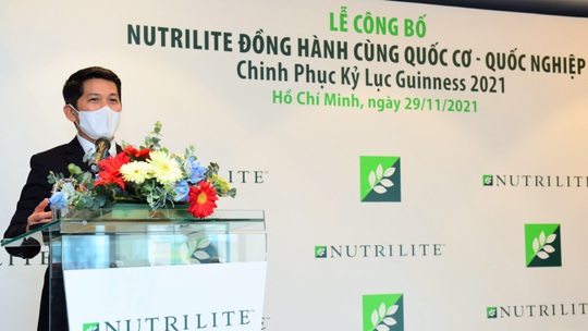 Nutrilite đồng hành cùng Quốc Cơ - Quốc Nghiệp chinh phục kỷ lục thế giới 2021 - Ảnh 1.