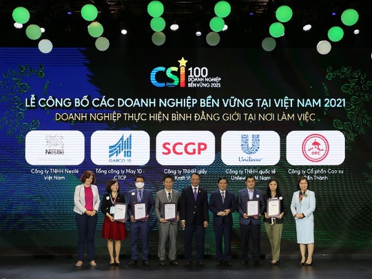 Unilever Việt Nam nhận giải thưởng kép tại CSI 2021 - Ảnh 1.