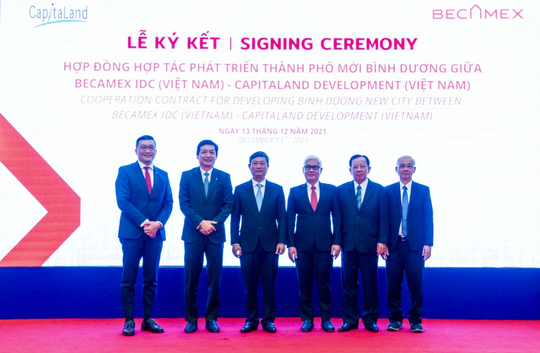 CapitaLand Development hợp tác xây dựng dự án nhà ở quy mô lớn đầu tiên tại Việt Nam - Ảnh 1.