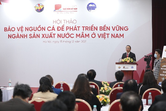 Hội thảo “Bảo vệ nguồn cá để phát triển bền vững ngành sản xuất nước mắm ở Việt Nam” - Ảnh 1.