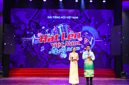 Công diễn các tác phẩm xuất sắc nhất cuộc thi Hát lên Việt Nam - Ảnh 1.