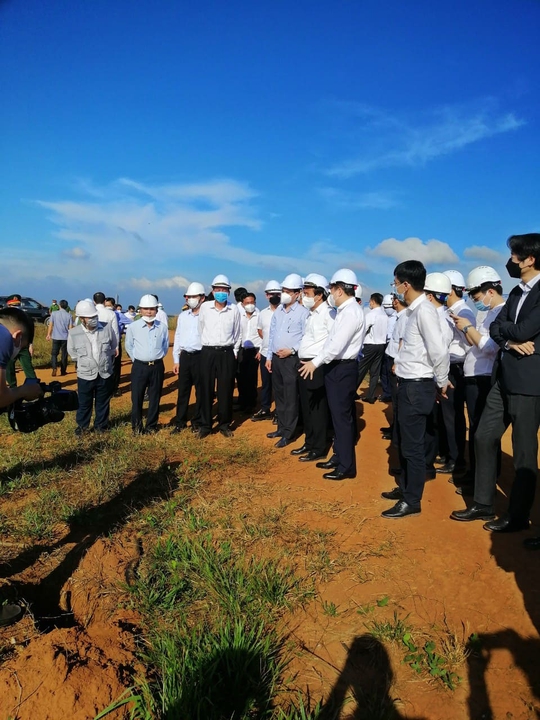 Phó Thủ tướng Lê Văn Thành kiểm tra thực địa dự án sân bay Long Thành - Ảnh 2.