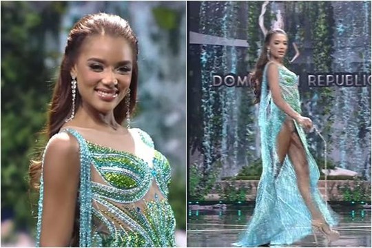 Bán kết Miss Grand 2021: nhiều pha lộ hàng - Ảnh 3.