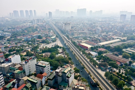 Cận cảnh tàu đường sắt đô thị Nhổn - ga Hà Nội chạy thử tốc độ tối đa 80 km/giờ - Ảnh 3.