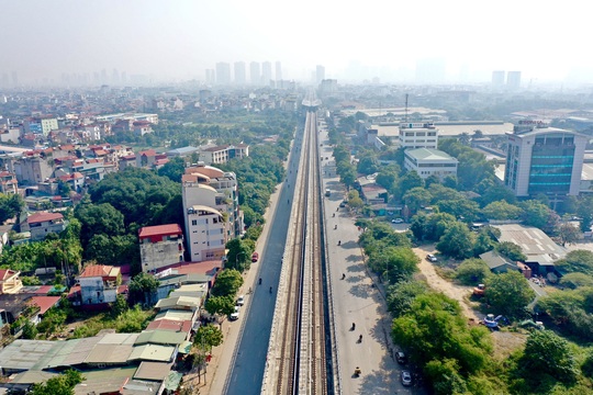 Cận cảnh tàu đường sắt đô thị Nhổn - ga Hà Nội chạy thử tốc độ tối đa 80 km/giờ - Ảnh 6.