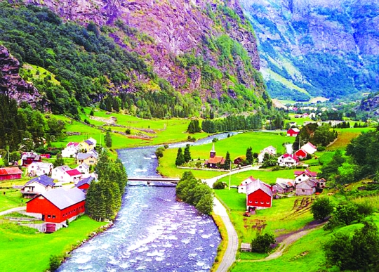 Đẹp quên lối về ở Flåm - Ảnh 2.