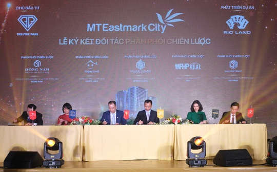 Rio Land chính thức đồng hành cùng 10 đại lý phân phối dự án MT Eastmark City - Ảnh 1.