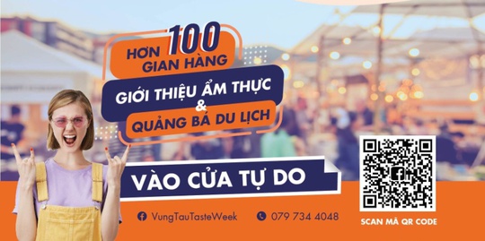 Hơn 100 gian hàng tại Tuần lễ món ngon phố biển Vũng Tàu 2021 - Ảnh 1.