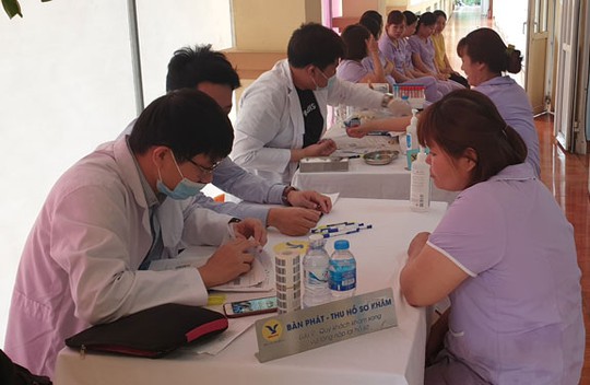 Hà Nội: Hơn 2.000 đoàn viên được khám sức khỏe - Ảnh 1.