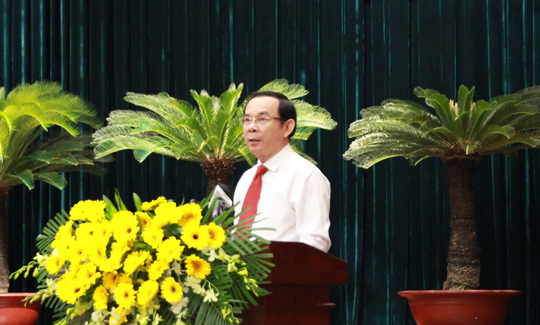 Hội nghị lần thứ 5 Ban Chấp hành Đảng bộ TP HCM khóa XI bàn nhiều việc quan trọng - Ảnh 1.