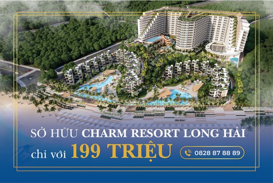 Charm Resort Long Hải thu hút nhà đầu tư bất động sản nghỉ dưỡng - Ảnh 2.