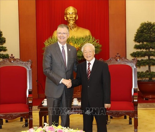 Tổng Bí thư Nguyễn Phú Trọng mời Tổng thống Mỹ Joe Biden sớm thăm Việt Nam - Ảnh 2.