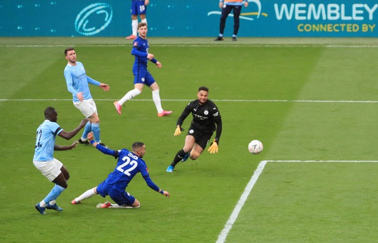Man City tan giấc mộng ăn 4, Chelsea đoạt vé chung kết FA Cup - Ảnh 5.
