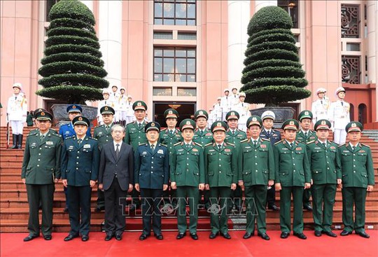 Bộ trưởng Phan Văn Giang đón Bộ trưởng Quốc phòng Trung Quốc thăm Việt Nam - Ảnh 7.