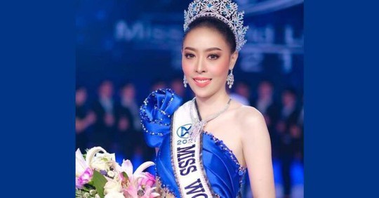 Hoa hậu Thế giới Lào 2021 từ bỏ vương miện sau bê bối gian lận tuổi - Ảnh 2.