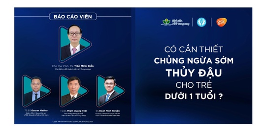 Sự cần thiết chủng ngừa sớm thủy đậu cho trẻ nhỏ - Ảnh 1.