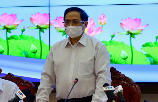 Thủ tướng Phạm Minh Chính làm việc với TP HCM - Ảnh 1.