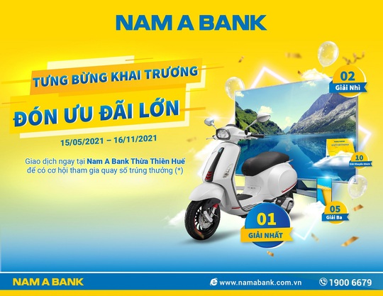 Nam A Bank đưa vào hoạt động Chi nhánh Thừa Thiên Huế, mở rộng mạng lưới tại miền Trung - Ảnh 2.