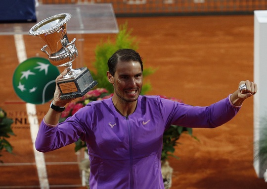 Nadal hạ Djokovic, đăng quang Rome Masters 2021 - Ảnh 8.