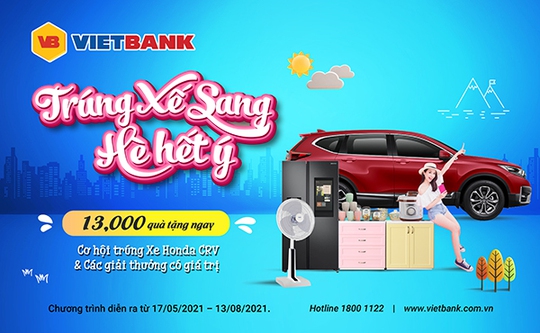 Gửi tiết kiệm tại Vietbank có cơ hội trúng ôtô Honda CRV 1.5 E - Ảnh 1.