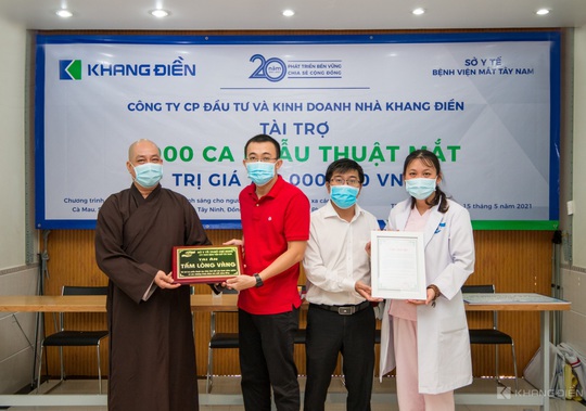 Khang Điền tài trợ chương trình phẫu thuật mắt cho 1000 bệnh nhân vùng sâu vùng xa - Ảnh 2.