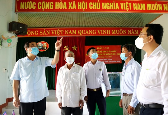 Đường phố rực cờ hoa, hơn 1,1 triệu cử tri Quảng Nam sẵn sàng đi bầu cử - Ảnh 4.