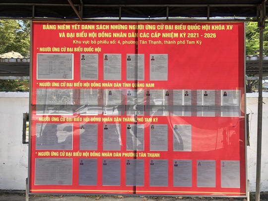 Đường phố rực cờ hoa, hơn 1,1 triệu cử tri Quảng Nam sẵn sàng đi bầu cử - Ảnh 2.