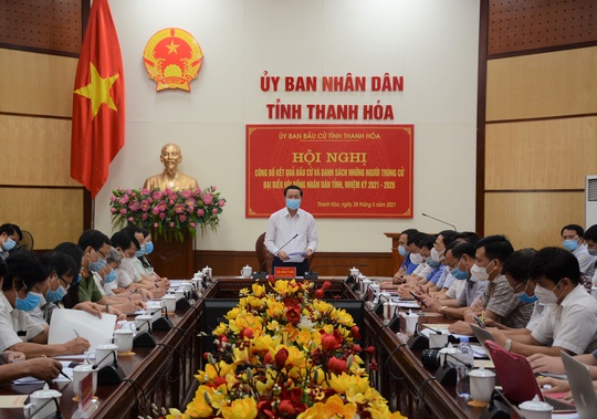 Công bố danh sách 85 người trúng cử đại biểu HĐND tỉnh Thanh Hóa - Ảnh 1.