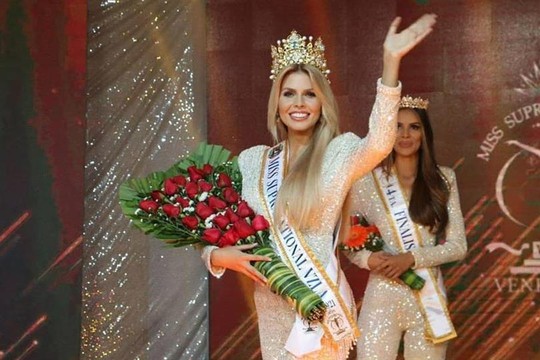 Cận cảnh nhan sắc tân Hoa hậu Siêu quốc gia Venezuela - Ảnh 2.
