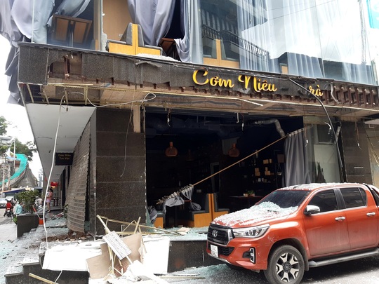 Điều tra vụ nổ ở quán Cơm Niêu - Trà Việt khiến 1 người bị thương - Ảnh 1.