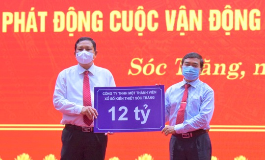 Xổ số Sóc Trăng tiên phong về an sinh xã hội - Ảnh 1.