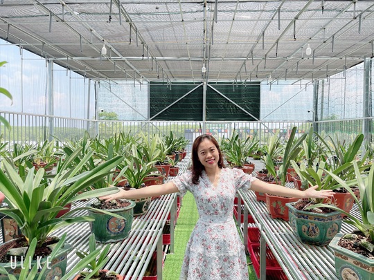Bà chủ vườn lan trăm loài Thùy Linh chia sẻ bí quyết trồng lan - Ảnh 2.