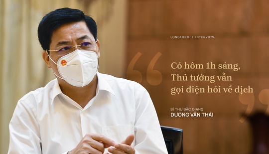 Bí thư Tỉnh ủy Bắc Giang: Thủ tướng ngày nào cũng gọi điện, có khi 1 giờ sáng - Ảnh 1.