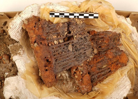 Báu vật bất ngờ trong mộ phần nữ quý tộc Viking 1.100 tuổi - Ảnh 1.