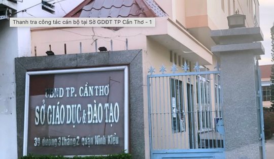 Vụ Giám đốc Sở Giáo dục - Đào tạo Cần Thơ xin nghỉ: Sớm phân công người phụ trách sở - Ảnh 1.