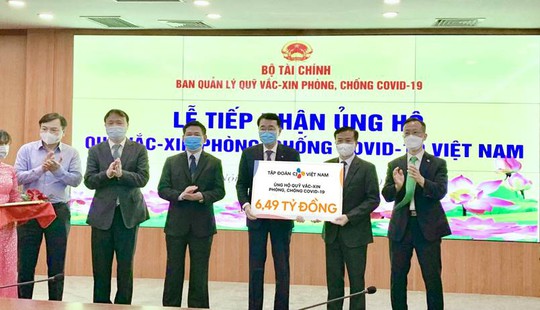 Tập đoàn CJ ủng hộ 6,49 tỉ đồng vào Quỹ Vắc-xin phòng chống Covid-19 - Ảnh 1.